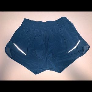 RARE Lululemon Teal Hottie Hot Shorts